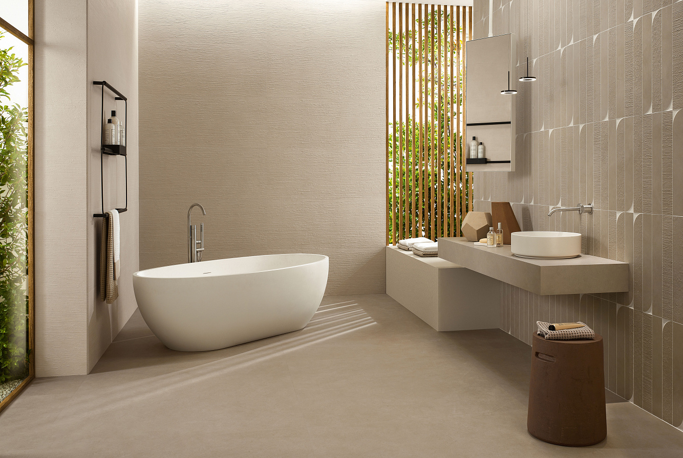 BOOST NATURAL CAOLIN 3D BRUSHED / ASH MOSAICO PIANO MIX